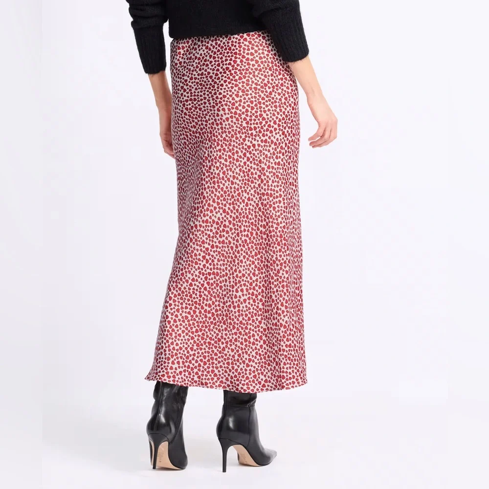 NWT (size XL) Z SUPPLY Europa Midi Slip Skirt - Picture 2 of 6